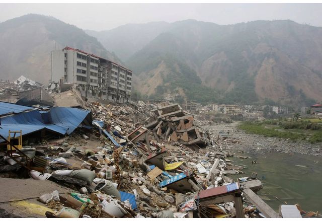 Земетресение в Китай