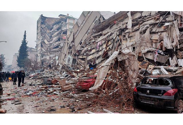 Земетресението в Турция и Сирия което стана рано сутринта на