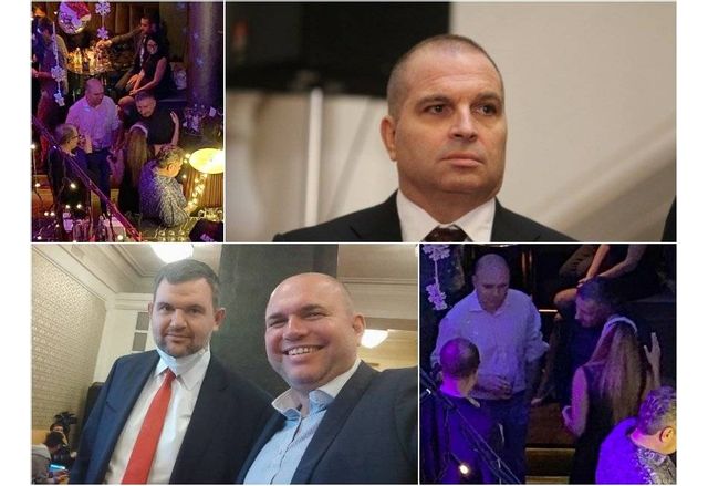 Иво Прокопиев празнува в елитно заведение
