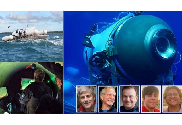 Всичките петима на борда на изчезналата подводница Титан се смятат