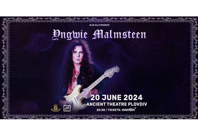 Концертът на китарната легенда Ингви Малмстийн е след два дни