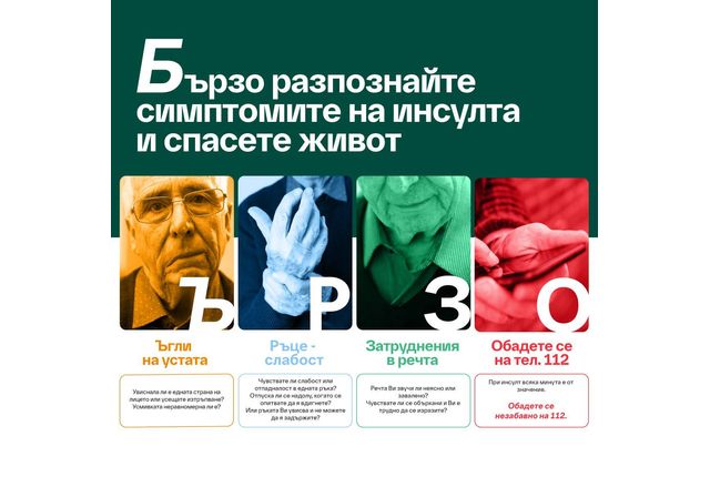 Инсулт е новата рубрика в "Здравната библиотека" на еЗдраве
