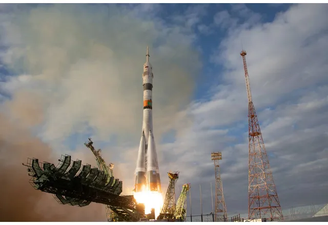 Истрелване на руски космически апарат