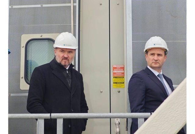Министърът на енергетиката Жечо Станков и комисарят по енергетика в