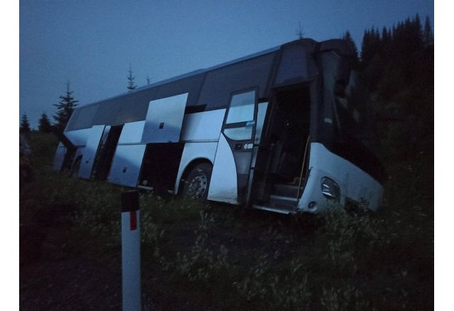 Катастрофирал автобус (снимката е илюстративна)