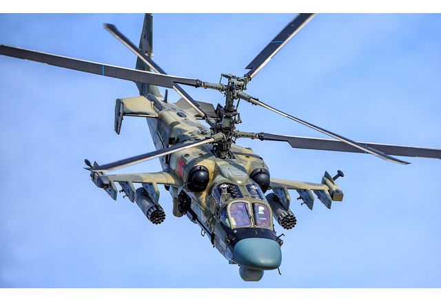 Украинските сили за отбрана са свалили пореден руски хеликоптер Ка 52