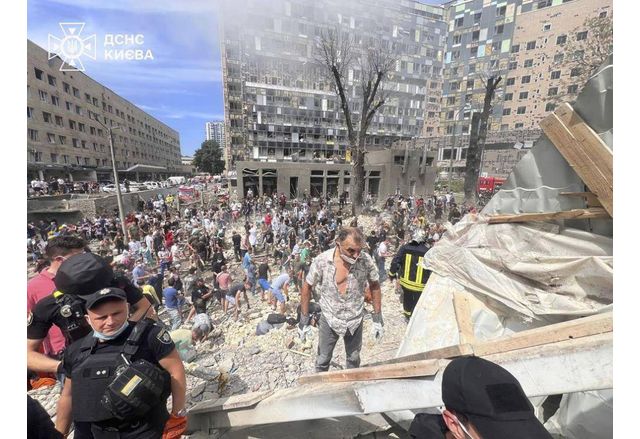 На 8 юли руснаците извършиха масирана атака срещу Украйна и