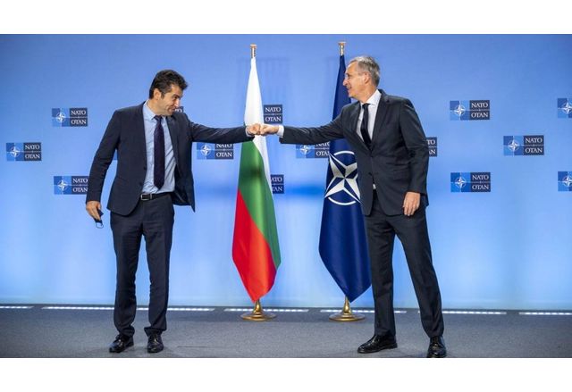 Кирил Петков и Йенс Солтенберг