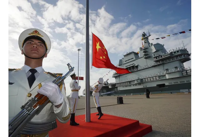 Китай разположи най големия си военен флот в регионални води от