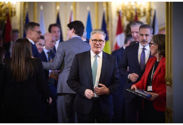 Британски войници в УкрайнаБританският премиер Киър Стармър вероятно е готов