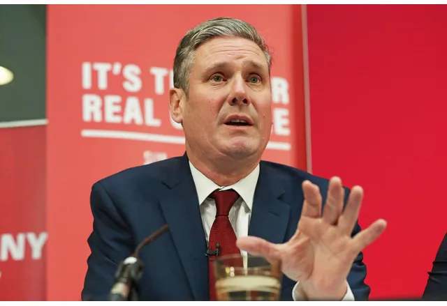 Британският премиер Киър Стармър заяви пред група световни лидери днес