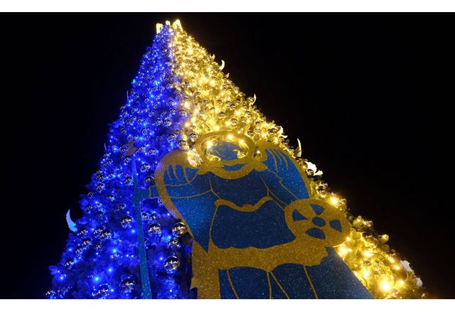 Коледната елха в Киев