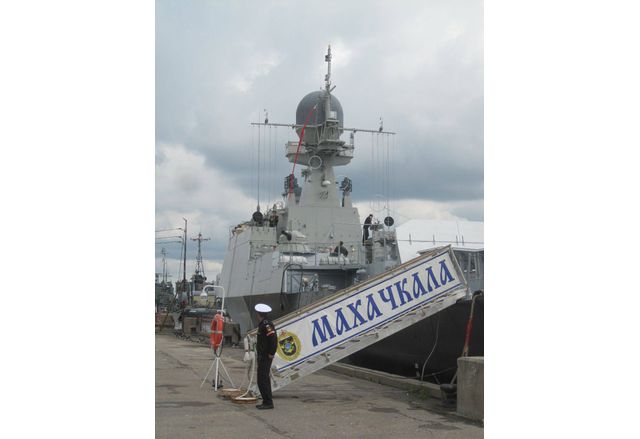 Кораб от Каспийската флотилия