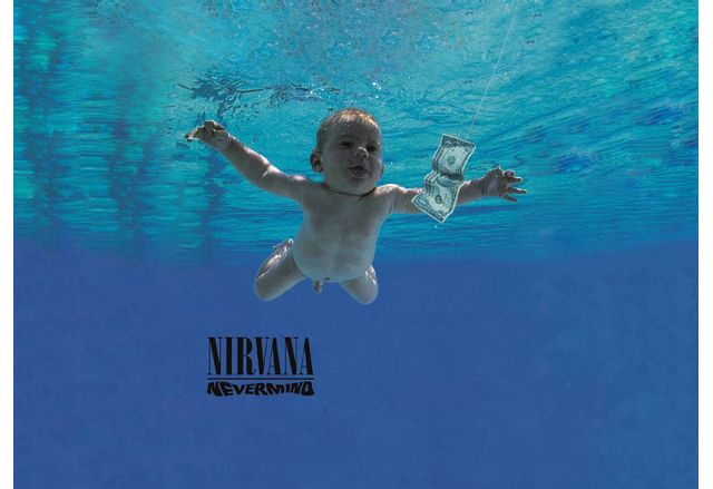 Корицата на албума Nevermind