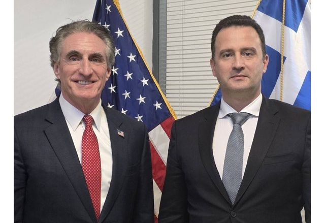 Министрите на енергетиката на САЩ и България Крис Райт и Жечо Станков