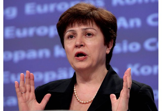 Управляващият директор на Международния валутен фонд Кристалина Георгиева предупреди лидерите