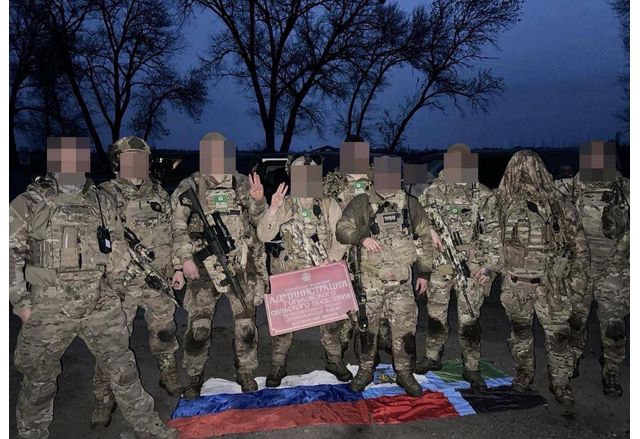 Антипутинистките доброволци от Легион Свобода за Русия и Сибирски батальон