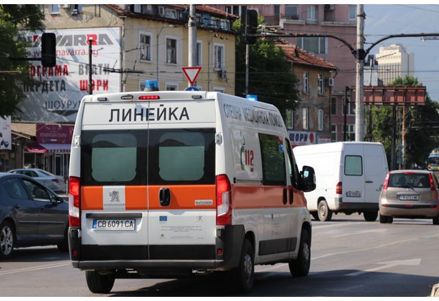 Верижна катастрофа в София три коли са се ударили