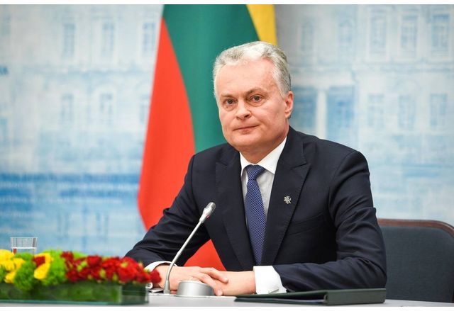 Литовският президент Гитанас Науседа