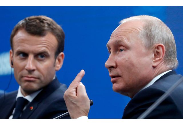 Френският президент Еманюел Макрон отговори на ядрените заплахи на руския