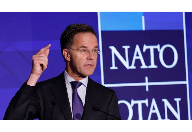 Генералният секретар на НАТО Марк Рюте заяви че на предстоящата