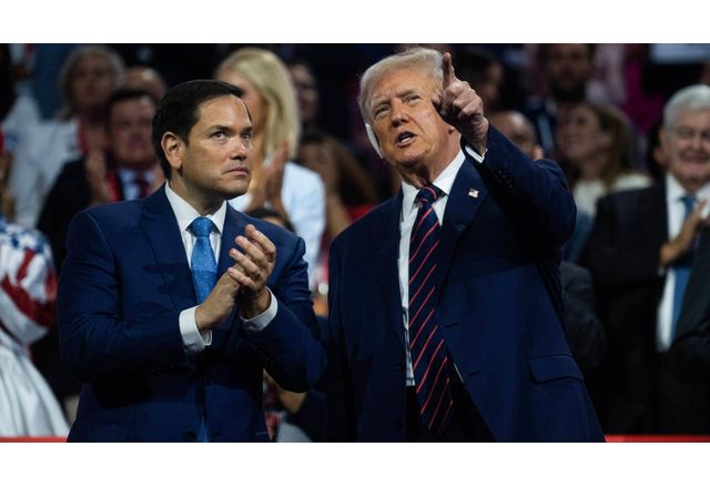 Държавният секретар на САЩ Марко Рубио убеждава президента на САЩ