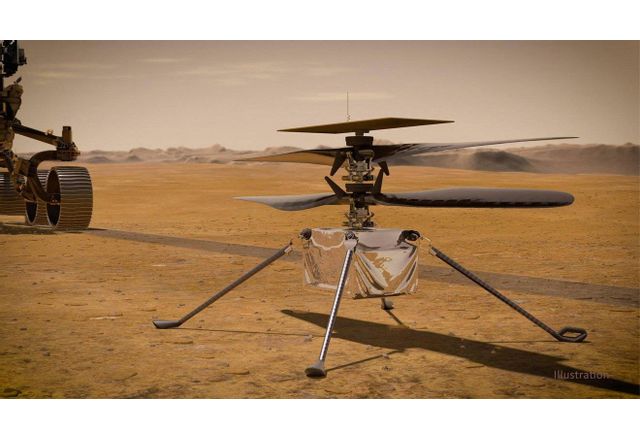 Марсовият хеликоптер на НАСА