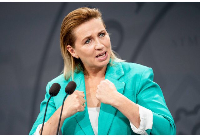 Министър председателката на Дания Мете Фредериксен днес заяви че смята намеренията