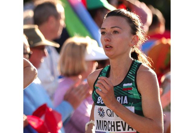Националната рекордьорка в маратона Милица Мирчева СКЛА Атлет Мездра