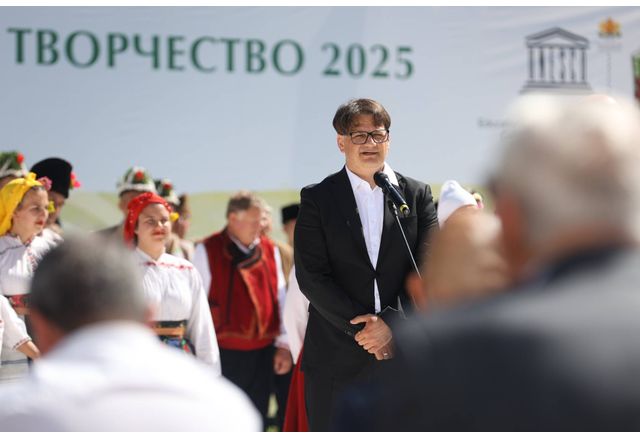 Министърът на културата Мариан Бачев в Копривщица