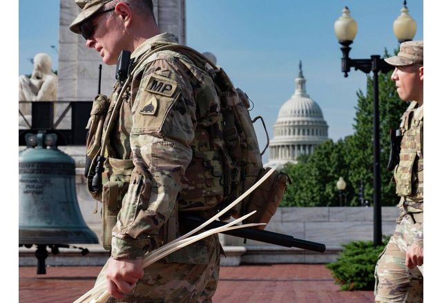 Някои части на американската Национална гвардия са започнали да патрулират