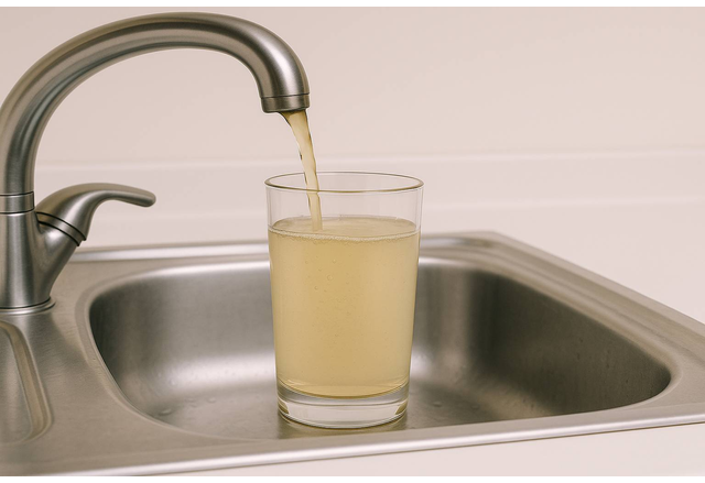 Негодна за пиене, мътна вода