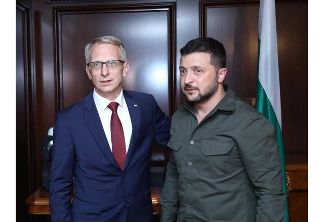 Николай Денков и Володимир Зеленски