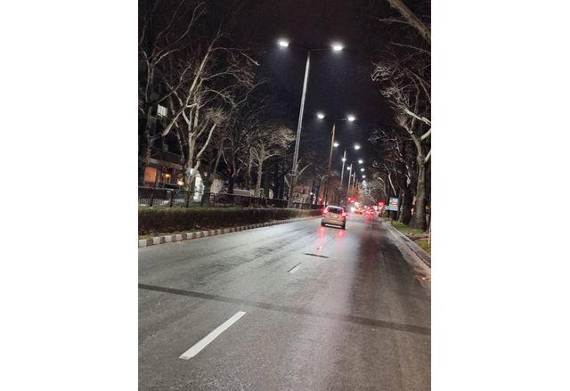 Ново улично осветление по две главни улици в Асеновград