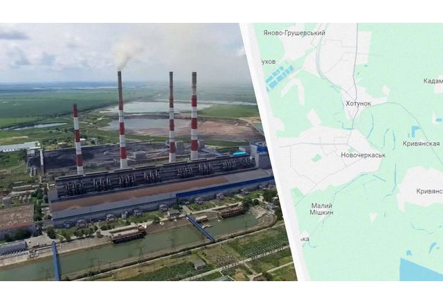 Два блока на Новочеркаската топлоелектрическа централа в руската Ростовска област
