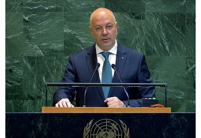 Министър-председателят Росен Желязков говори пред 80-ата сесия на Общото събрание на ООН
