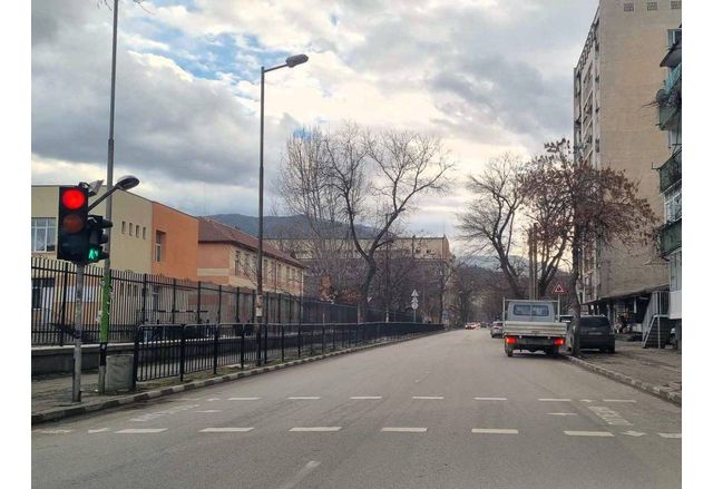 Обезопасената улица "Ал. Стамболийски" в Асеновград