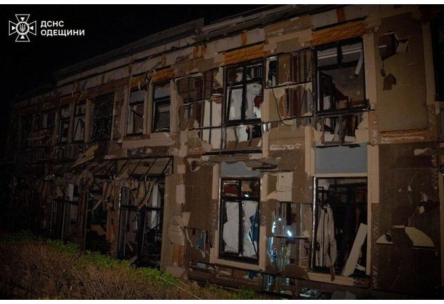 Разрушения вследствие на руския терористичен удар