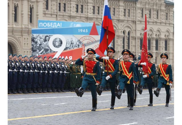 Парадът в Москва - без военна техника