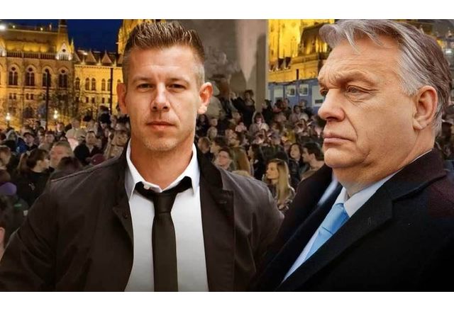 Петер Магяр и Виктор Орбан