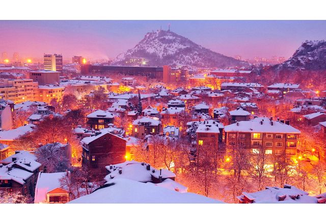 Пловдив през зимата