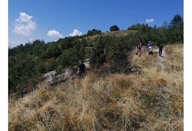 Пожарът в местността Беклемето резерват Стенето в Централния Балкан е