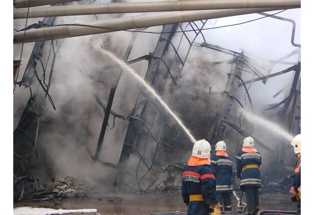В нощта на 3 февруари в Русия избухна пожар в