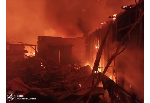 Пожари и разрушения вследствие на руските терористични удари