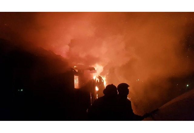 Около 18 30 часа е постъпил сигнал че в склад на