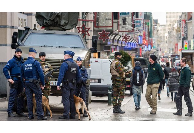 Полицията в Брюксел