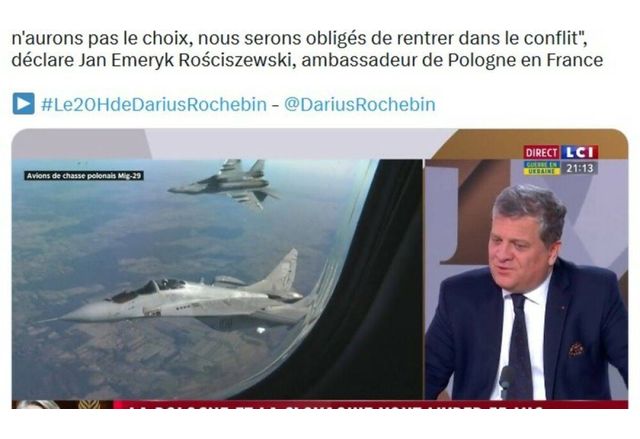 Полският посланик в Париж - Ако Украйна не успее да защити независимостта си, Полша ще влезе в конфликта