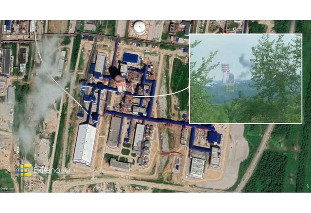 Поразеното от дроновете на СБУ стратегическо руско предприятие
