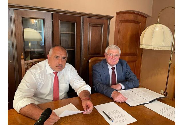 Премиерът Борисов и финансовият министър Ананиев