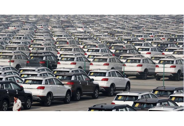 Четворно повече продадени нови автомобили в Китай